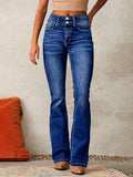 Josephine | Hoge Taille Wijde Pijpen Jeans