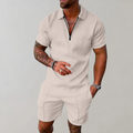Dylan | Stijlvolle Casual Polo Shirt en Shorts Set