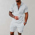Dylan | Stijlvolle Casual Polo Shirt en Shorts Set