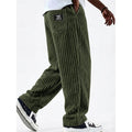 Bradford | Geribbelde Rechte Broek