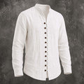 Gregory | Casual Shirt met Bandkraag