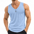 Grant | Gesneden V-Hals Tanktop