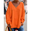 Willow | Relaxed V-Hals Pullover