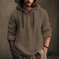 Roman | Ontspannen Hooded Shirt