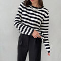 Winifred | Relaxed-Fit Gestreepte Lange Mouwen Top