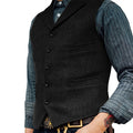 Gerard | Haringbone Tailored Waistcoat