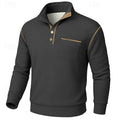 Conrad | Textured Half-Button Pullover