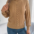 Blythe | Kabelgebreide Textuurtrui