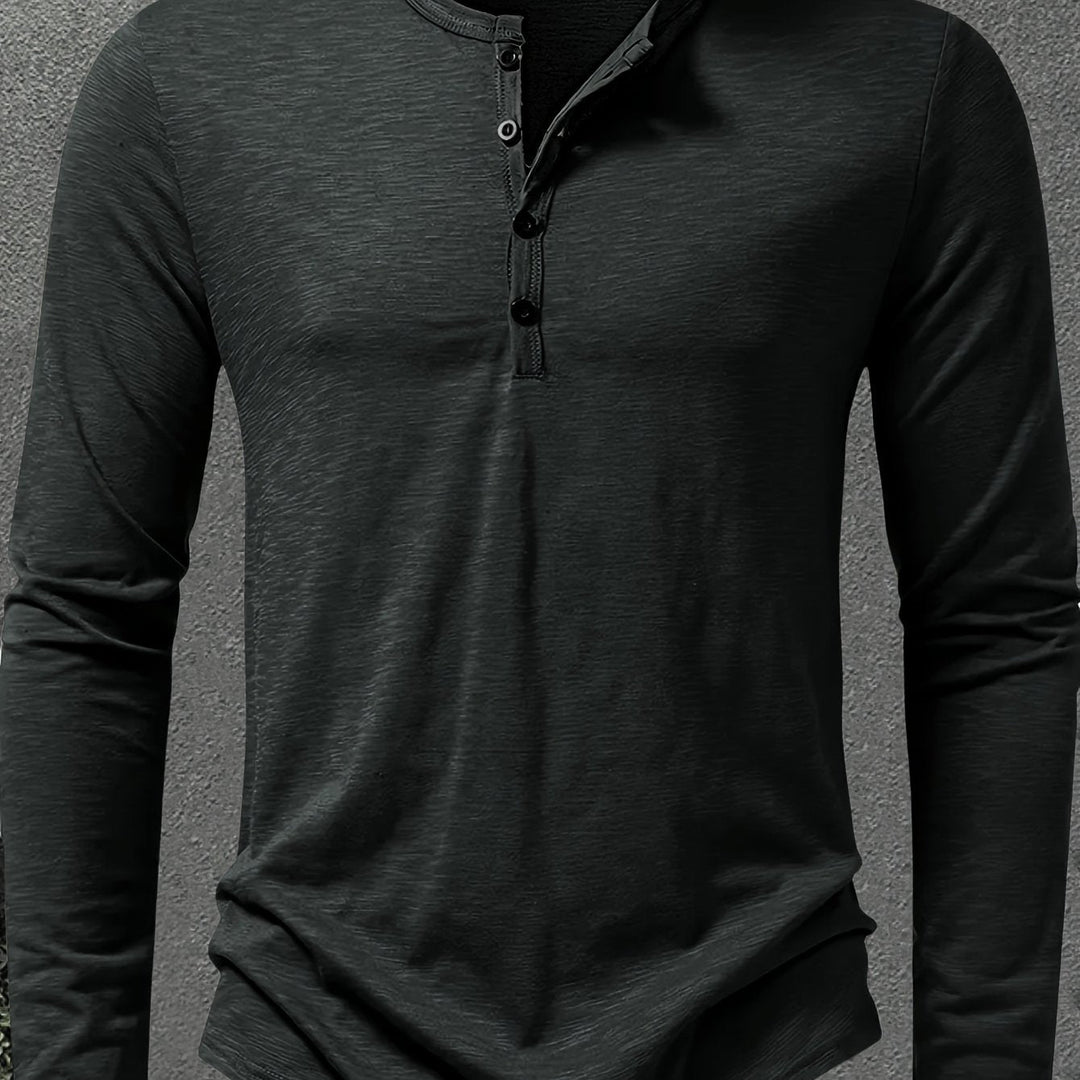 Dalton | Klassieke Knopsluiting Henley