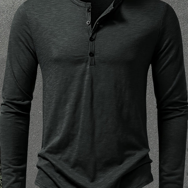 Dalton | Klassieke Knopsluiting Henley