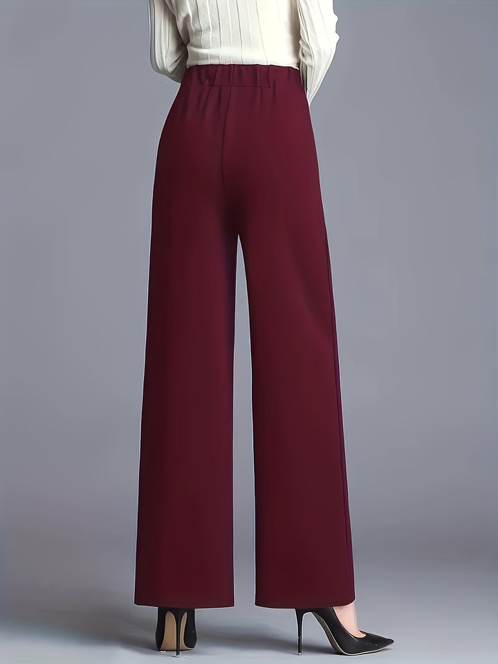 Claudia | Hoge Taille Wijde Pantalon