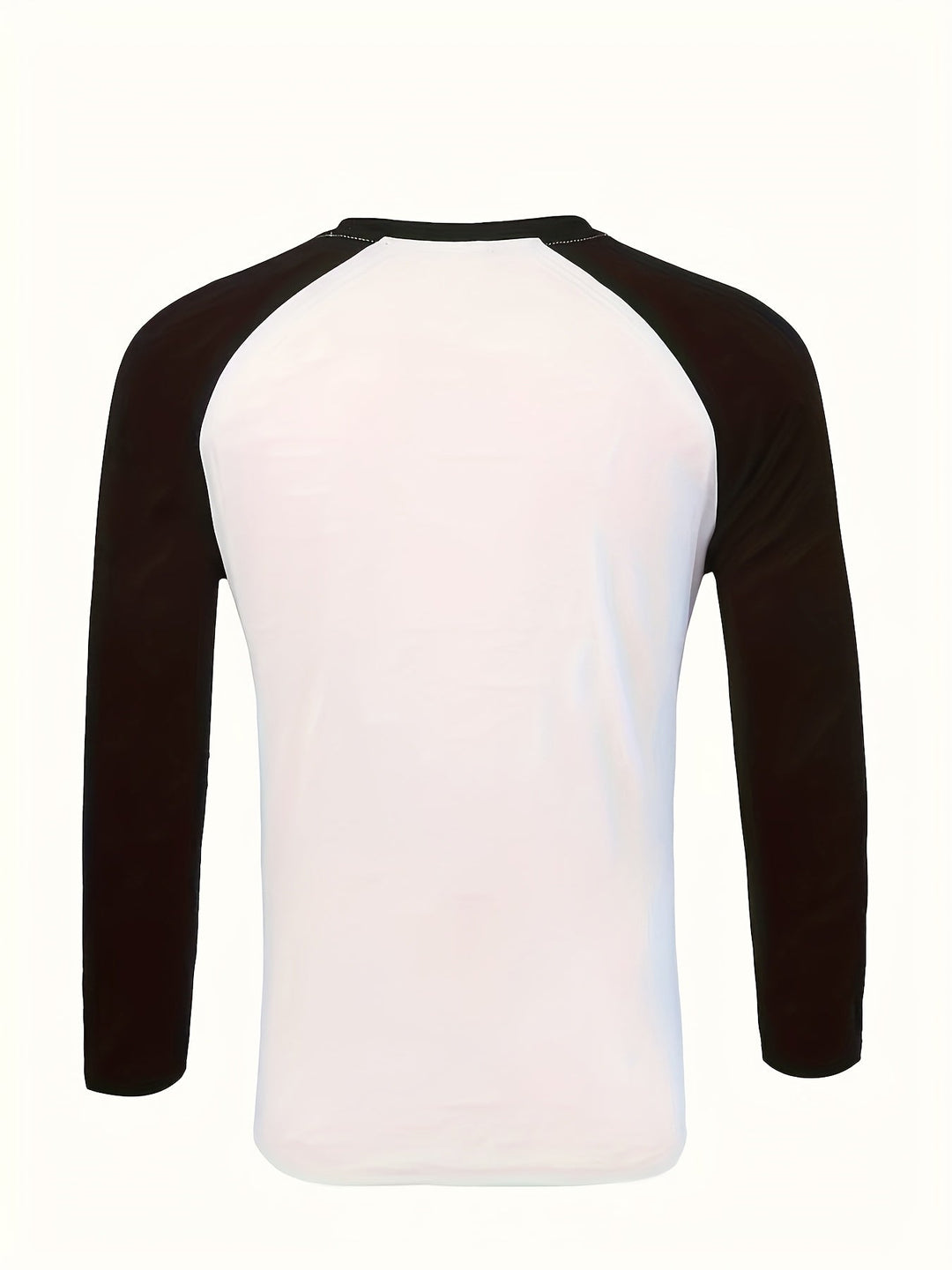 Trevor | Twee-Tone Raglan Lange Mouwen Top