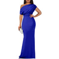 Roos | Elegante Off-Shoulder Avondjurk