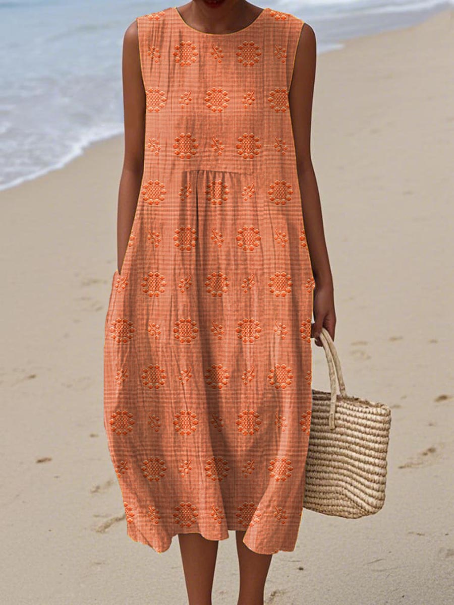 Hannah | Elegante Zomer Pocket Jurk