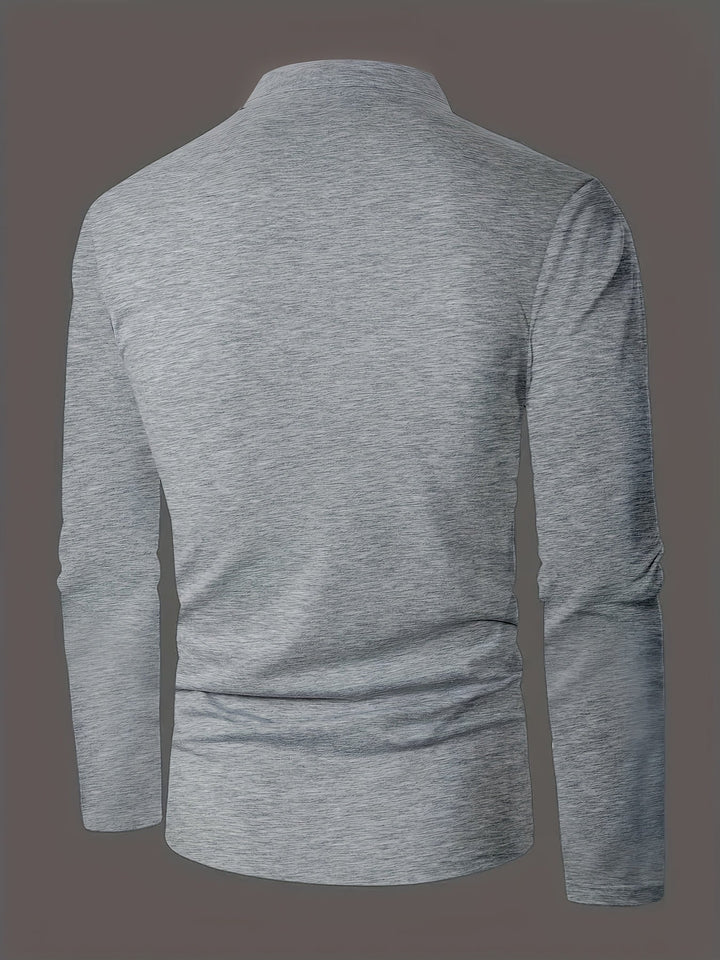 Jasper | Verfijnde Lange Mouwen Henley