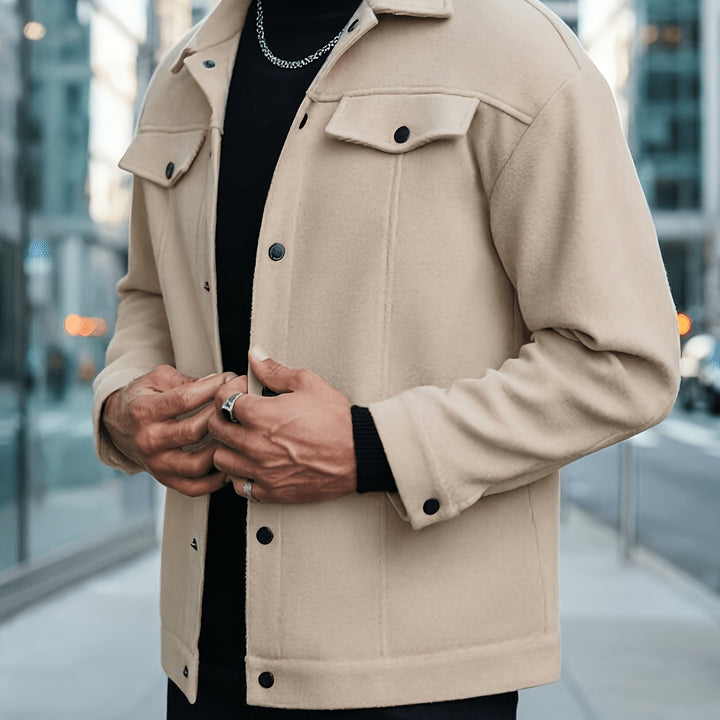 Hugh | Verfijnde Utility Jacket