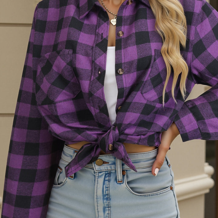 Everly | Ontspannen Buffalo Check Shirt