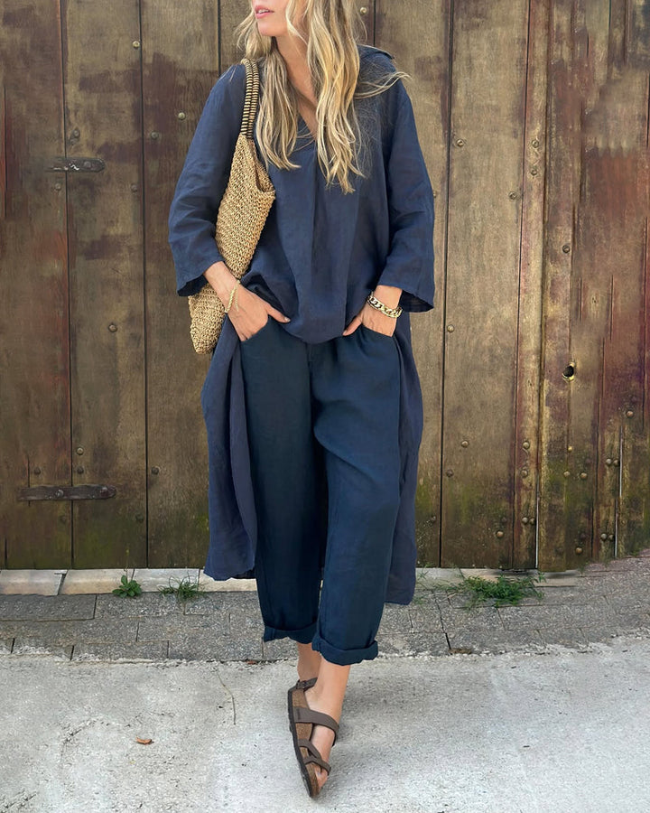 Stella | Elegante Losse V-Hals Set