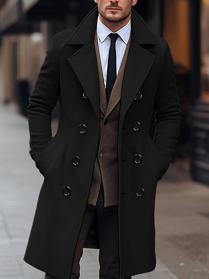 Clark | Dubbelzijdige Tailored Overcoat