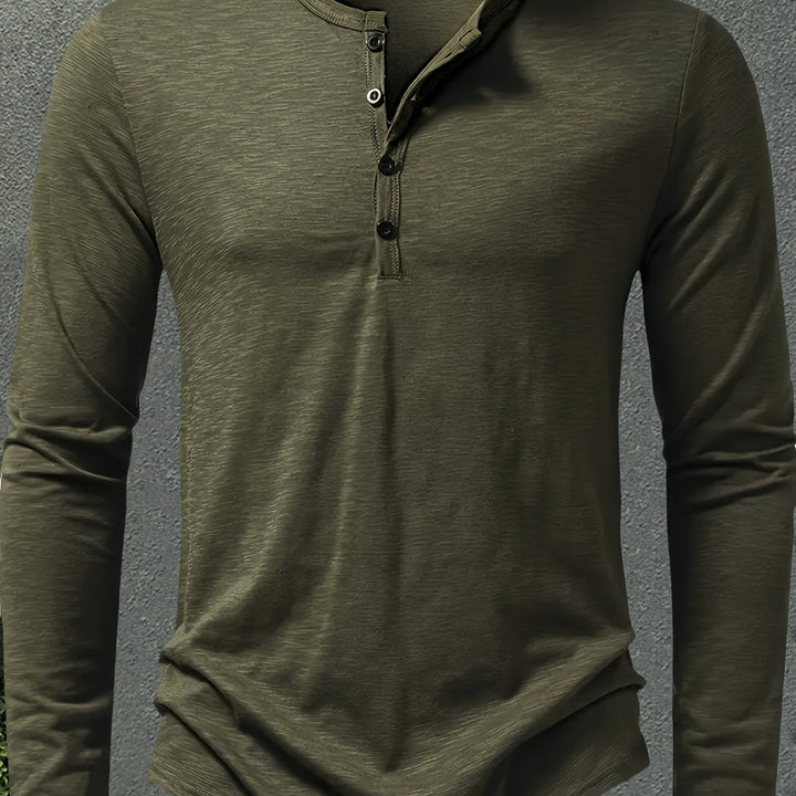 Dalton | Klassieke Knopsluiting Henley