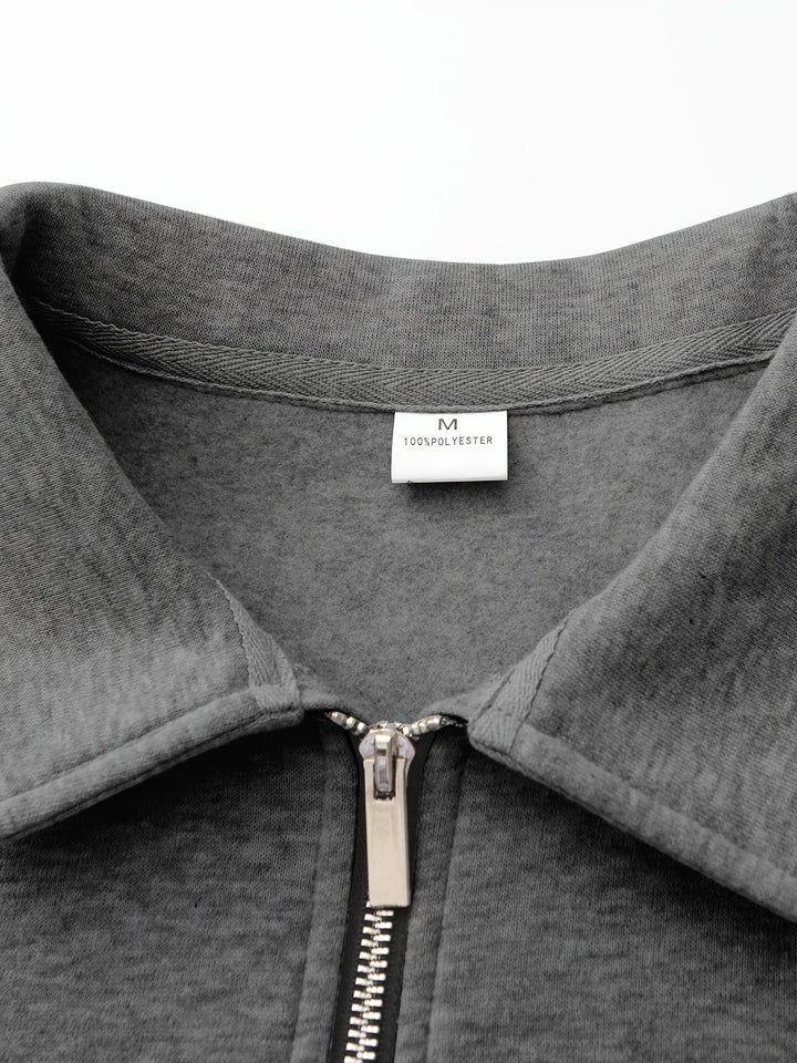 Emmett | Verfijnde Half-Zip Pullover