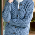 Fern | Textured Button-Front Cardigan