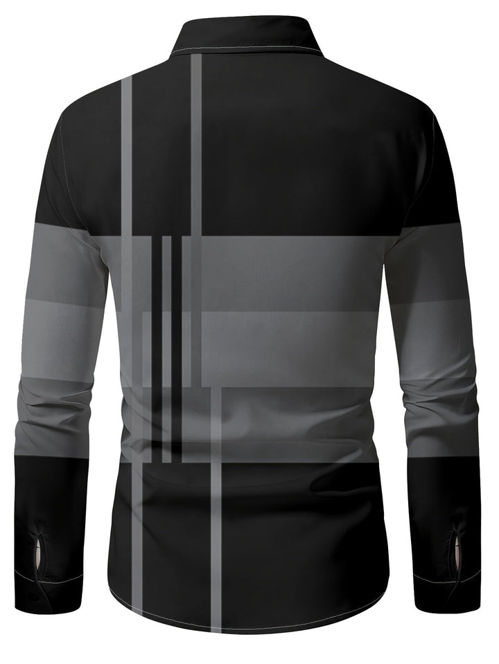 Rueben | Kleurblok Langsleeve Shirt