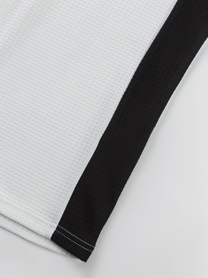 Curtis | Getextureerde Lange Mouwen Henley