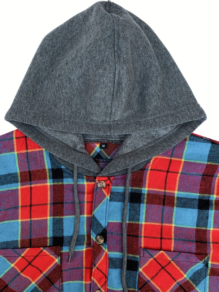 Braxton | Geruite Hoodie Shirt