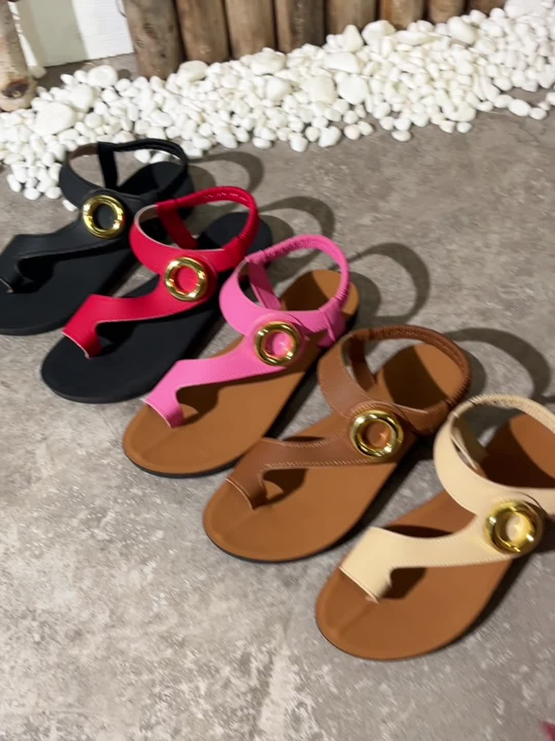 Renée | Comfort Sandalen met Teengreep