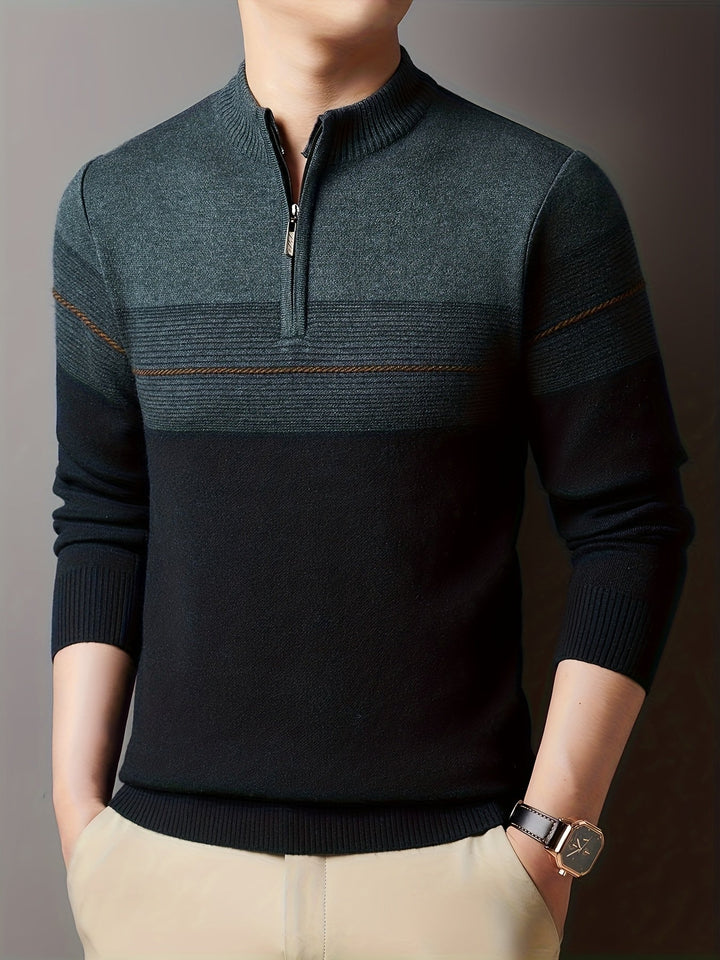 Oscar | Zip-Neck Trui
