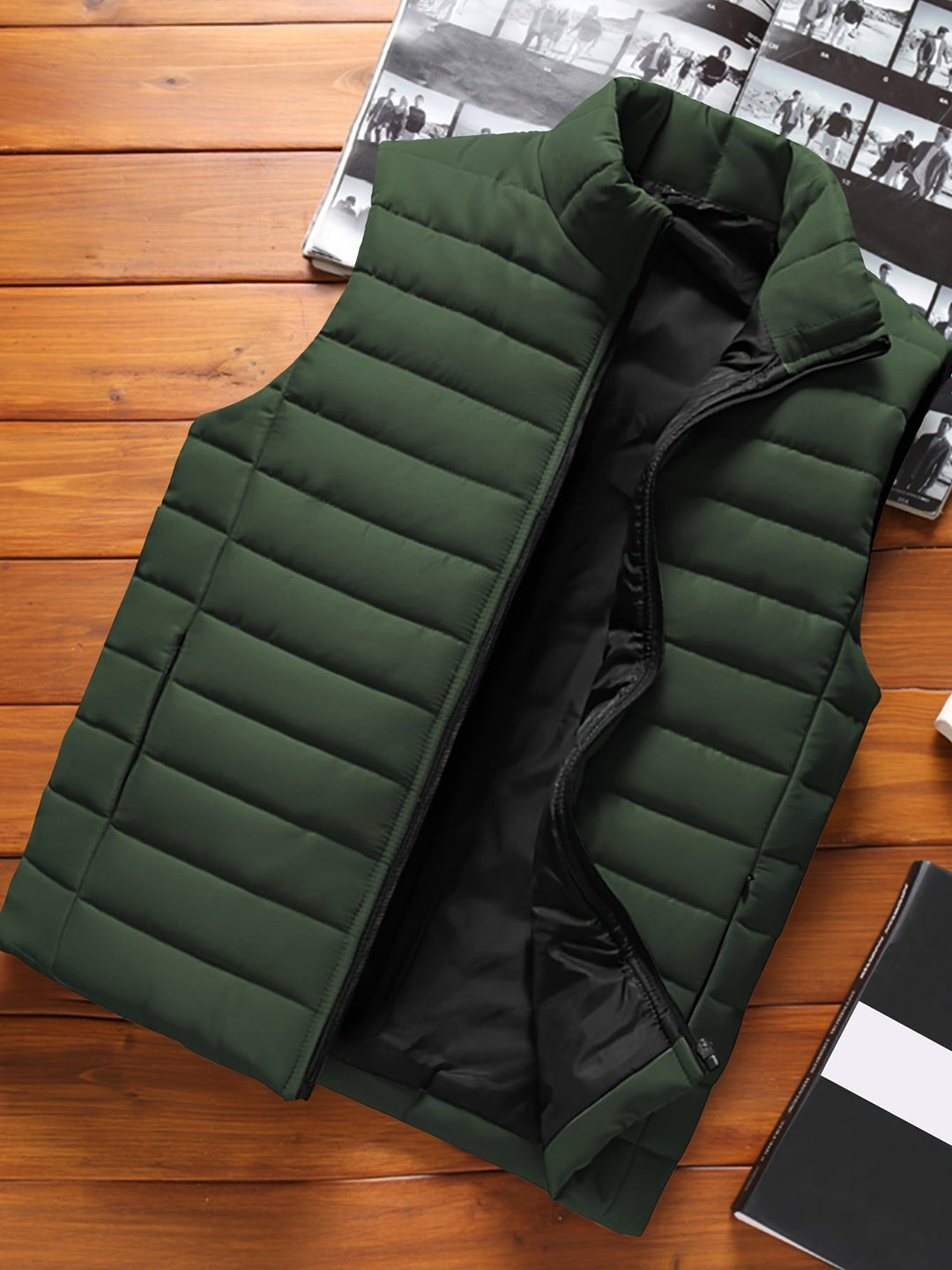 Donovan | Gequilted Staande Kraag Vest