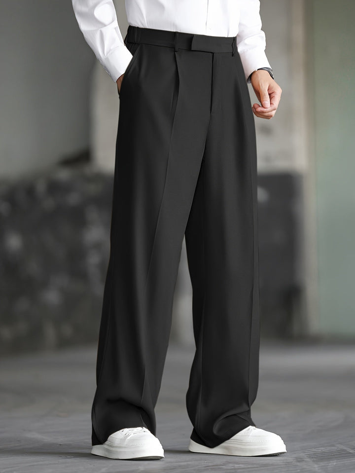Julius | Relaxed Wijde-Pijpen Dress Pants