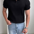 Cameron | Verfijnde Textuur Polo Shirt