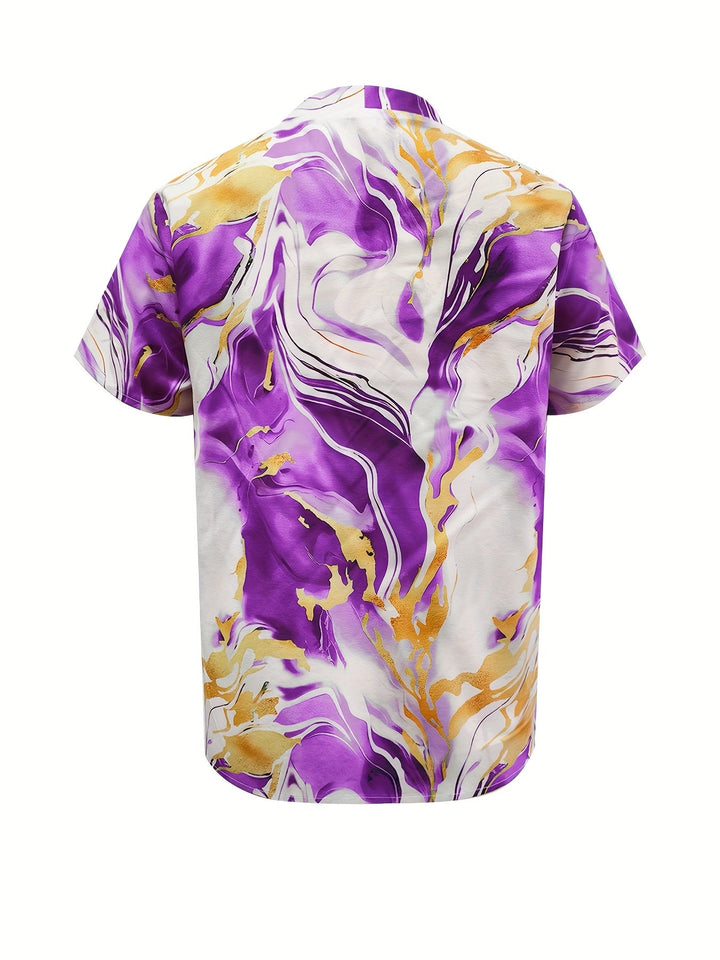 Joanna | Kunstzinnige Swirl-Print Blouse
