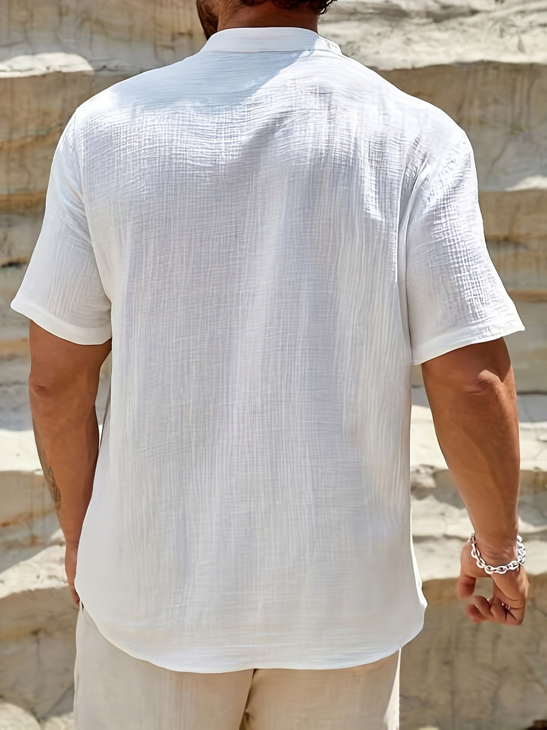 Preston | Ontspannen Henley Shirt