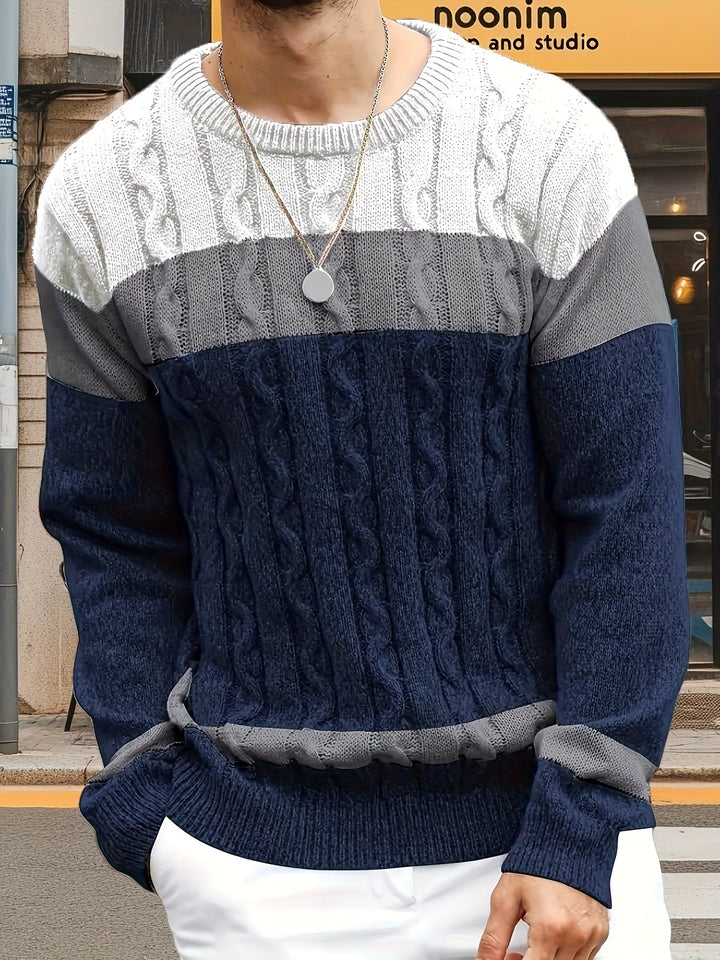 Mason | Klassieke Kabelgebreide Pullover