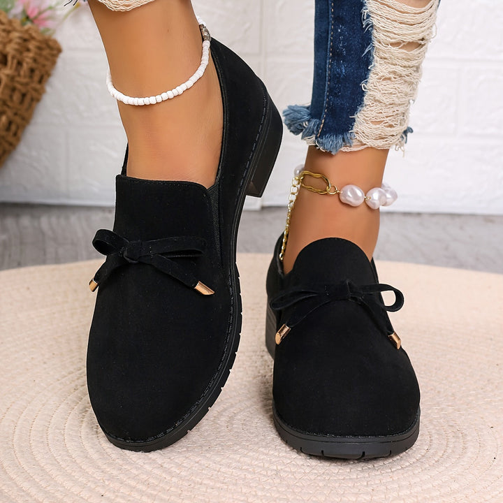 Nadia | Slip-On Loafers met Strikdetail