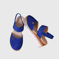 Ruth | Gevoerde Wedge Sandalen