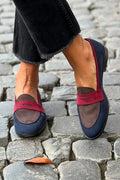 Jane | Stijlvolle Kleurblok Loafers