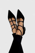 Faith | Elegante Lace Up Puntige Hakken
