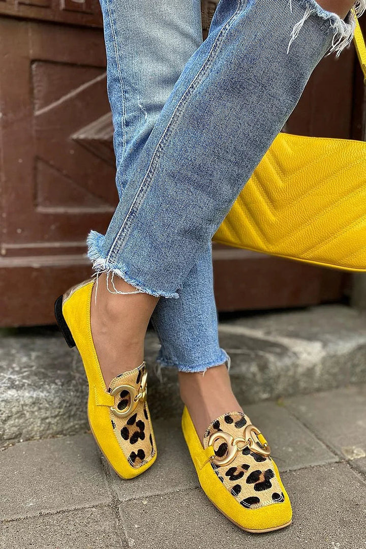 Velma | Stijlvolle Luipaardprint Instappers