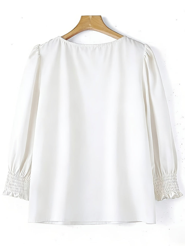 Ellen | Blouse met Pofmouwen