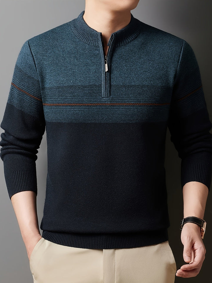 Oscar | Zip-Neck Trui