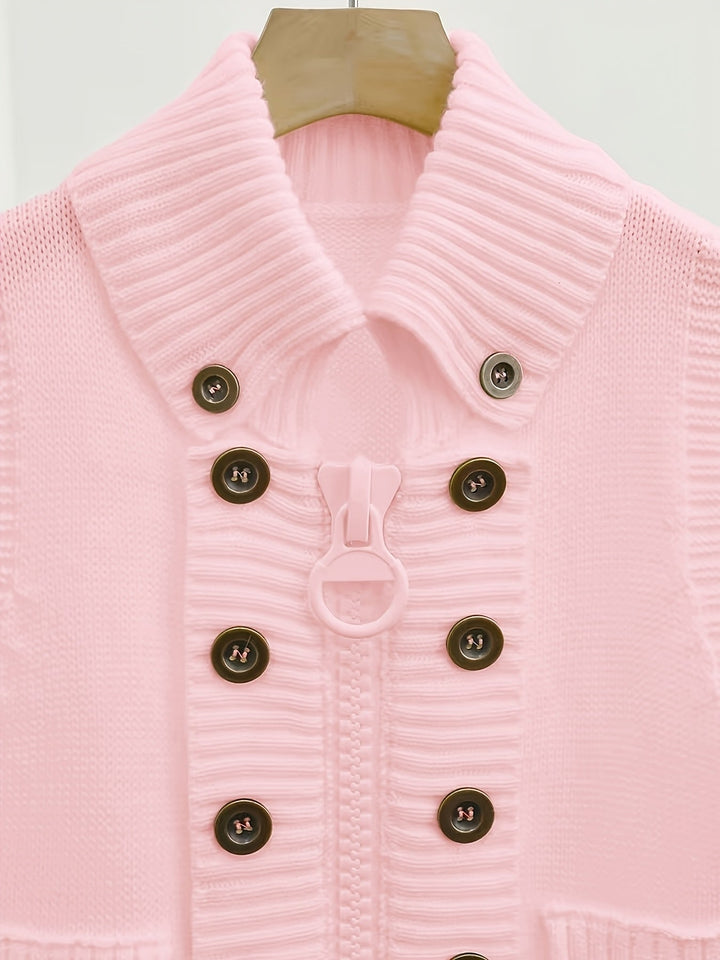 Tessa | Hoge-Kraag Zip Vest