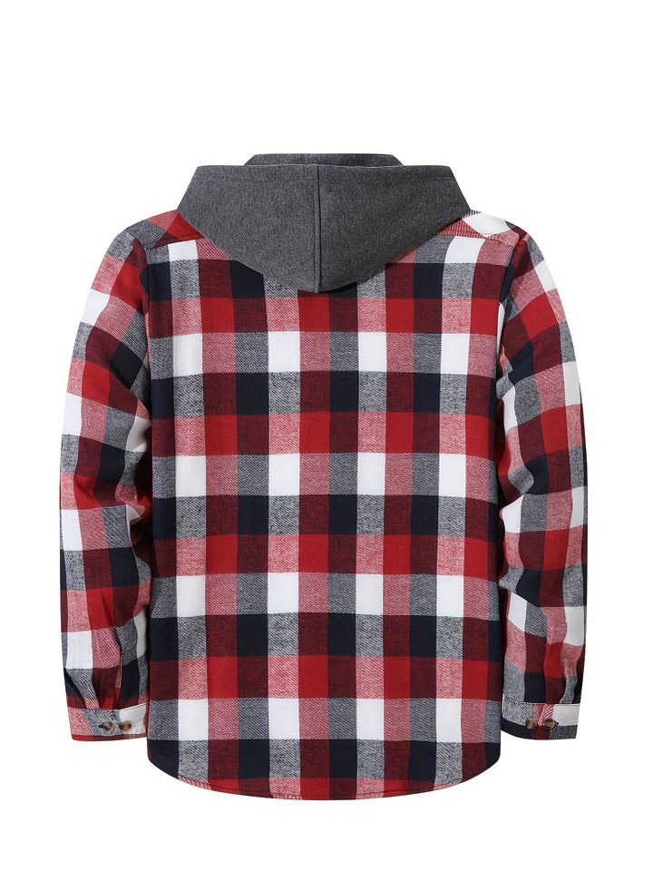 Braxton | Geruite Hoodie Shirt