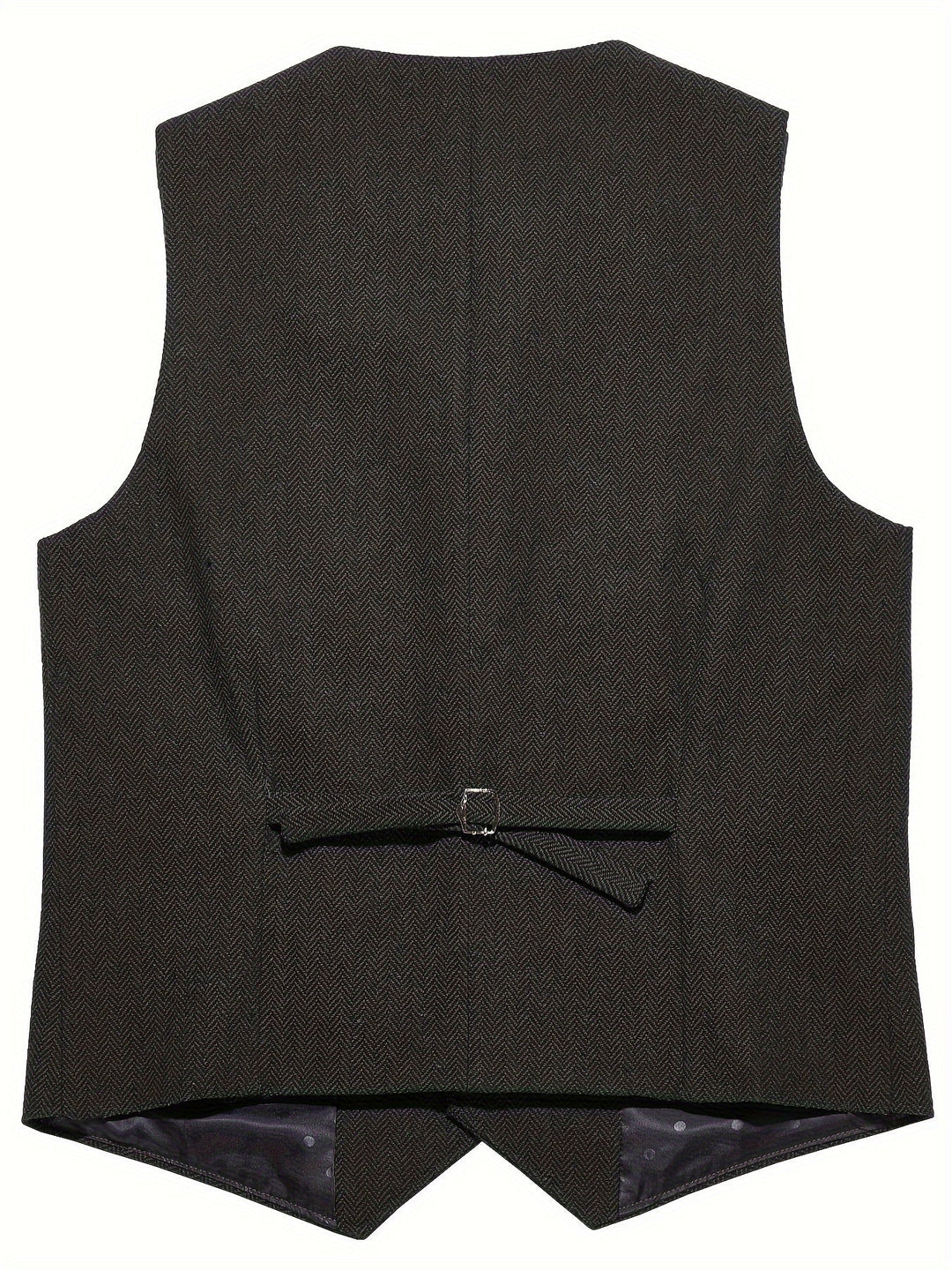 Byron | Verfijnde Haringbone Gilet
