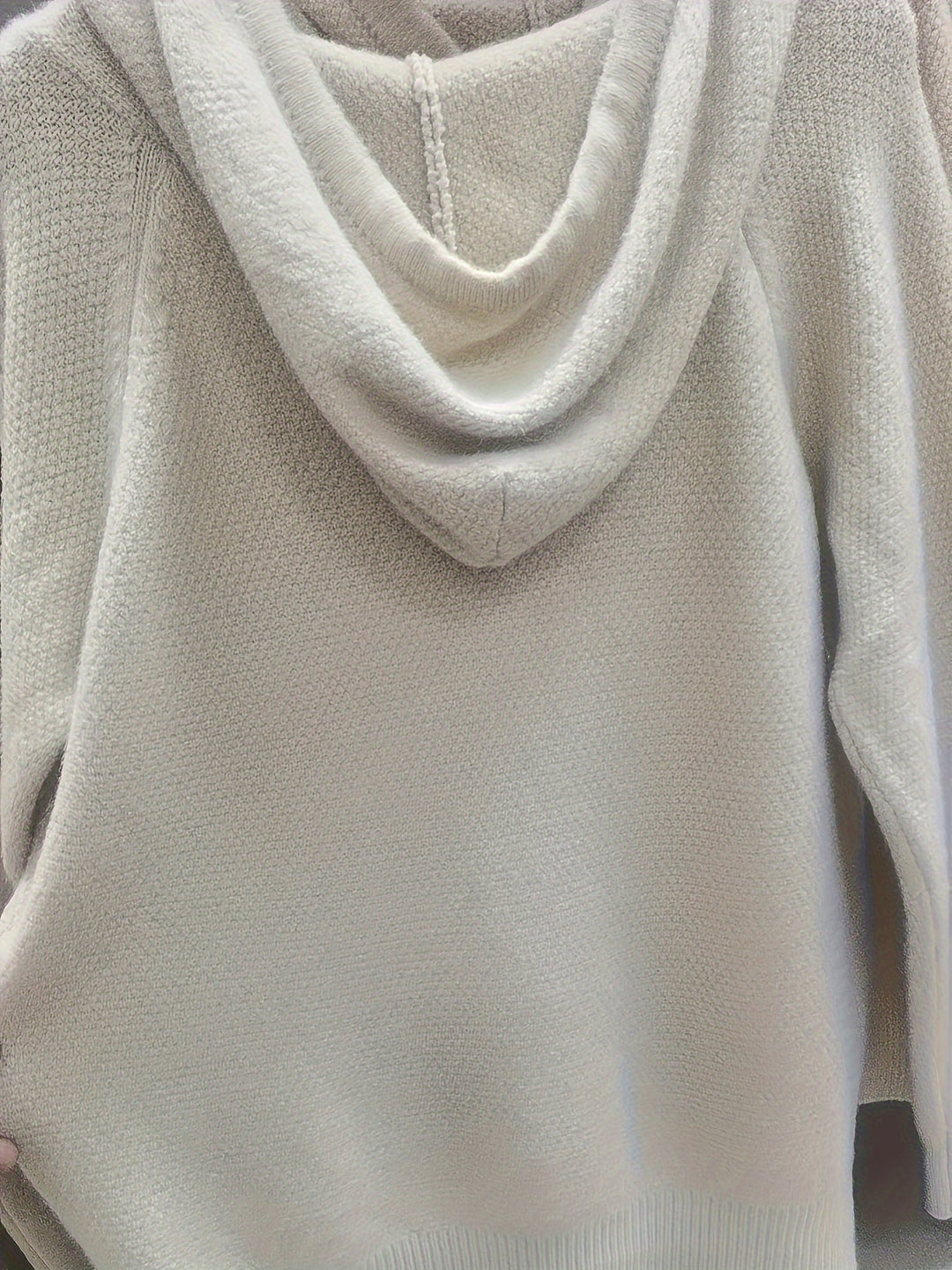 Bianca | Gewatteerde Cardigan met Kap en Rits