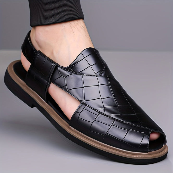 Malcolm | Geweven-Stijl Comfort Sandalen