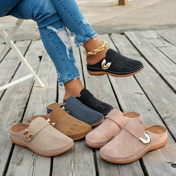 Bernadette | Gevoerde Wedge Klompen